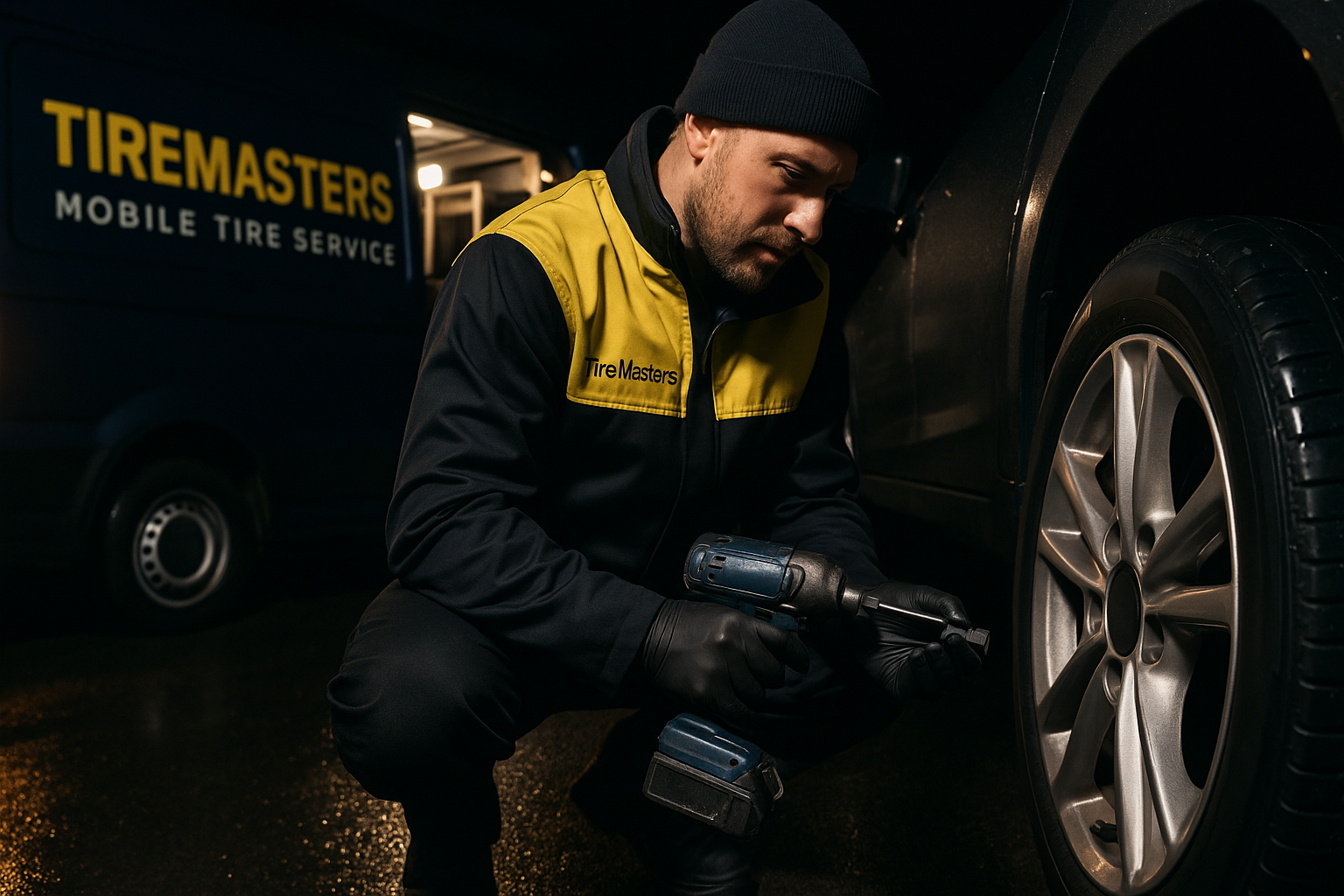 Снятие секретных гаек с колеса